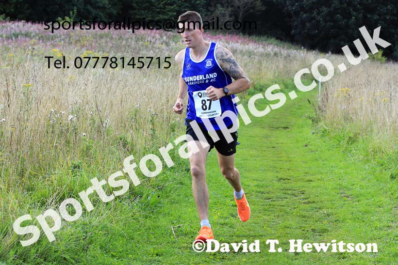 Senior Men, Farringdon Cross Country Relays, Sunderland.  Photo: David T. Hewitson/Sports for All Pics